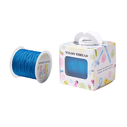Темно-Голубой Нейлоновая нить, глубокое синее небо, 0.5 мм, о 147.64yards / рулон (135 м / рулон)