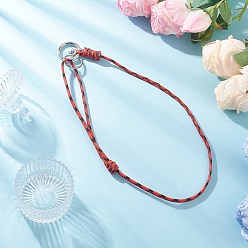 Красный Ремни для мобильных телефонов из полиэстера и спандекса, с пружинными кольцами из цинкового сплава, красные, 419~758 мм