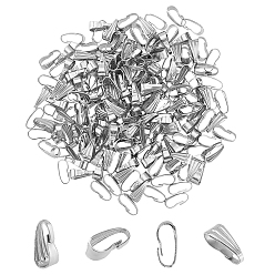 Нержавеющая Сталь Цвет 304 из нержавеющей стали оснастки на поруки, цвет нержавеющей стали, 8.5x4x3.5 мм, отверстие : 3x8 мм, 200 шт / коробка