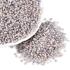 Peachpuff Backlack Glasperlen, Rondell, Rundloch, peachpuff, 2.5x1.5 mm, Bohrung: 1~1.2 mm, ca. 25000 Stk. / Pfund
