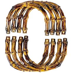 Верблюжий Ручка из искусственной бамбуковой смолы, U-образный, верблюжие, 15.5x11.5x1.95 см