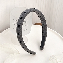 Сердце Элегантные тканевые резинки для волос, сердце, 153x137 мм