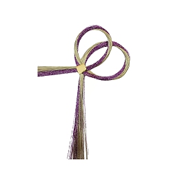 Темно-Фиолетовый Подвесные украшения в виде венка из бумаги сименава, для домашнего декора своими руками, темно-фиолетовый, 320x220 мм