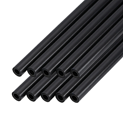 Black Carbon Fiber Round Bar, Black, 301x5mm, Hole: 3mm