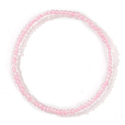 Pink Богемный цветной эластичный браслет из бисера для женщин и девочек