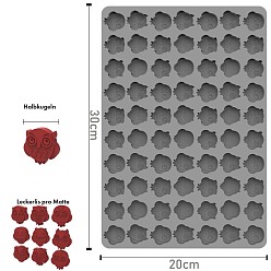 Сова Силиконовые формы для расплава воска, для изготовления поделок из сургучной печати своими руками, серые, Шаблон совы, 300x200 мм