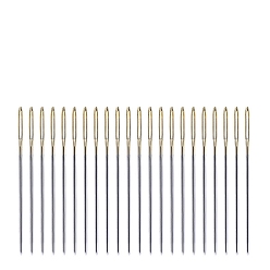 Платина Иглы из железной пряжи, тупые иглы с большим ушком, для вышивки крестом, вязание, вышивка лентами, платина, 34x0.6 мм, 1000 шт / комплект