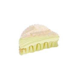 Нектар Заколки для волос в форме когтей из ацетата целлюлозы, аксессуары для волос для женщин и девочек, вентилятор, нектар, 83x45 мм