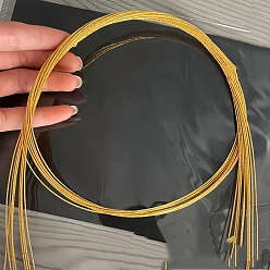 Золотистый 10шт. шнуры мидзухики из полипропилена, для украшения японских конвертов, карты, золотые, 35.43 дюйм (90 см)