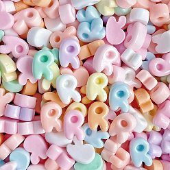 Letter R Непрозрачная смола декодирует кабошоны, для украшения своими руками, Буква R, 13x9.5x5.5 мм