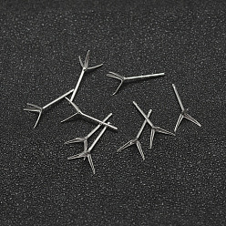 Серебро 925 серьги из серебра 925 пробы, серебряные, лоток : 6 мм, 14x7 мм, штифты : 0.6 мм