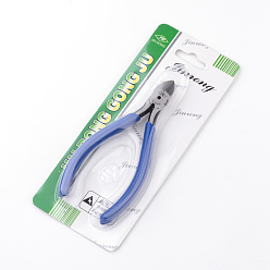 Синий Стали ювелирные клещи, Бокорезы, бокорезы, синие, 125x70x10 мм