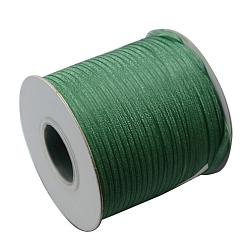Зеленый Полиэстер органза лента, зелёные, 1/8 дюйм (3 мм), 800 ярдов / рулон (731.52 м / рулон)
