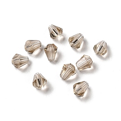 Верблюжий Стекло k9 стекло, имитация Австрийские кристаллические шарики, граненые, алмаз, верблюжие, 6x5 мм, отверстие : 1 мм