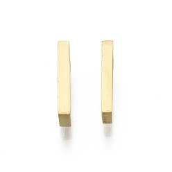 Letter I 201 Edelstahl Reize, golden, letter.i, 8x1x3 mm, Bohrung: 1.6 mm