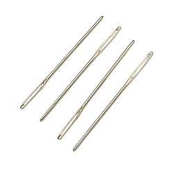 Платина Железа гобелены иглы, платина, 52x1.25 мм, отверстие : 8x1 мм