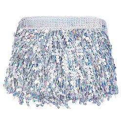 Гейнсборо Полиэстер и аксессуары для одежды для животных, с пластиковыми лазерными пайетками, светло-серые, 6-3/4 дюйм (170 мм)