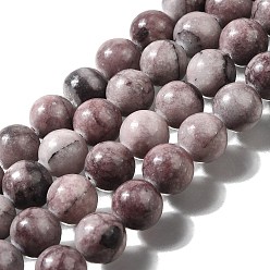 Природный Драгоценный Камень Природных драгоценных камней бисер нитей, круглые, 10~10.5 мм, отверстие : 1.3 мм, около 38 шт / нитка, 15.08'' (38.3 см)