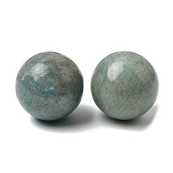 Амазонит Сферические бусины из натурального амазонита без отверстий, круглые, 30 мм