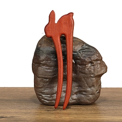 Шоколадный Деревянные заколки для волос, аксессуары для волос викингов для женщин, цвет шоколада, 150 мм