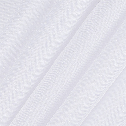 Blanc 1 Tissu antidérapant en polyester, artisanat de bricolage, blanc, 1540x0.5mm