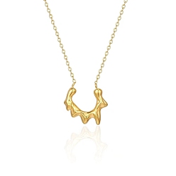 Настоящее золото 18K 304 Ожерелье с подвеской в виде солнца из нержавеющей стали с цепочками, реальный 18 k позолоченный, 17-3/4 дюйм (45 см)