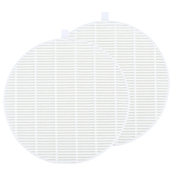 Белый 2шт. нетканых материалов, фильтр для аппарата для нейл-арта, круглые, белые, 16.2x0.95 см
