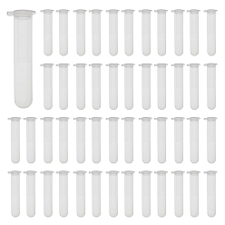 Белый Пластиковые герметичные бутылки, для хранения игл, белые, 80.5x16.5x24 мм