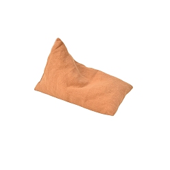 Оранжевый Кукольный домик мини хлопковый мешок для фасоли, аксессуары для кукольного домика с микро-ландшафтом, притворяясь опорными украшениями, оранжевые, 150x100 мм