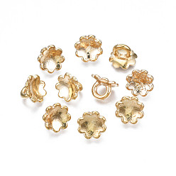 Light Gold Акриловая подвеска из бисера, для подвесных планок, золотой свет, 9x12 мм, отверстие : 4 мм