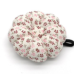 Разноцветный Ремешок на запястье с цветочным узором, подушечки для булавок, подушки для булавок в форме тыквы, для принадлежностей для вышивания крестиком, красочный, 90 мм