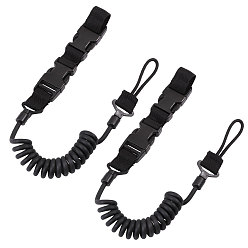 Черный Нейлоновый тактический пружинный ремешок для активного отдыха, с пластиковыми пряжками, чёрные, 540x34x26 мм