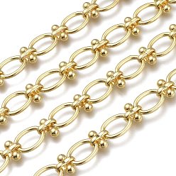 Light Gold Железные овальные звенья, несварные, долговечный, с катушкой, золотой свет, овальный : 14x10x2 mm, ссылка: 9x10 mm, около 32.8 футов (10 м) / рулон