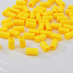 Золотистый Пластиковая пряжка для волос, укладка волос, аксессуары для волос для девочки, золотые, 9.5 мм, внутренний диаметр: 2.5 мм