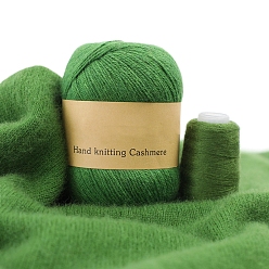 Зеленый лайм Пряжа для вязания, кашемировая пряжа, для пледов подушки поделки из пряжи крючком, зеленый лайм, 2 мм, около 50г/моток