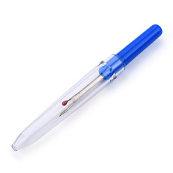 Синий Пластиковая ручка железа шов рыхлители, Платиновый металл, синие, 89x10 мм