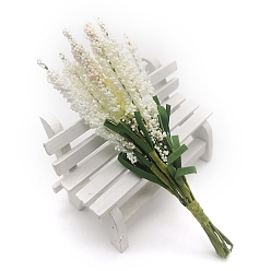 Кукурузный Шелк Пластиковая искусственная лаванда, для свадебного рождественского украшения, поделки своими руками домашний декор венок скрапбукинг, цвет колоса кукурузы, 140 мм