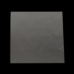Clear Rectangle Opp Plastic Sheets for Enamel Crafts, Clear, 12~14x11~12cm, unilateral thickness: 0.035mm