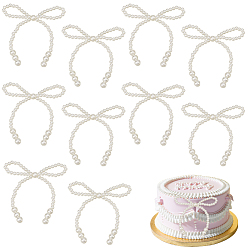 Белый Выводы из АБС-пластика, бантом, белые, 115x105x9.5 мм