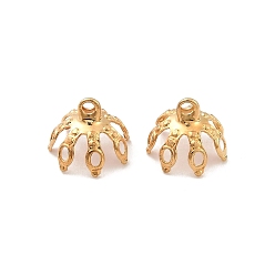 Light Gold Латунная бусина, без свинца и без кадмия, золотой свет, 8x10.5 мм, отверстие : 1.2 мм