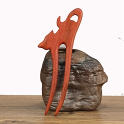 Шоколадный Деревянные заколки для волос, аксессуары для волос викингов для женщин, цвет шоколада, 150 мм