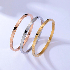 (52) Непрозрачная лаванда 3Набор рождественских браслетов из нержавеющей стали с шарнирами, украшения с узором снежинки для женщин, разноцветные, внутренний диаметр: 2.52 дюйм (6.4 см)