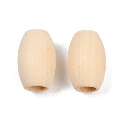 Бланшированный Миндаль Деревянные бусины, овальные, бланшированный миндаль, 28.5~30x18.5~19.5 мм, отверстие : 9~9.5 мм