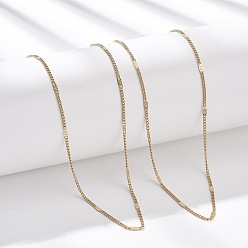 Настоящее золото 14K 2мм 304 ожерелья из нержавеющей стали с панцирной цепью, реальный 14 k позолоченный, 17.09 дюйм (43.4 см)