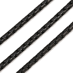 Черный 304 цепи из нержавеющей стали Бостон, с катушкой, ионное покрытие (ip), несварные, чёрные, 3.5 мм