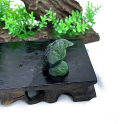 Рубин В Цоизита Натуральный рубин в цоизитовых скульптурных украшениях, для домашнего офисного стола, орел, 30 мм