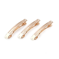 Light Gold Фурнитура утюг волос заколка, фурнитура французских зажим для волос, золотой свет, 80 мм