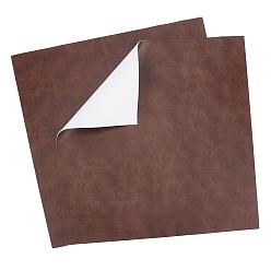 Коричневый ПВХ кожаная ткань, нашивка для ремонта кожи, для диванов, диван, мебель, место водителя, прямоугольные, кофе, 30x30 см, 2 шт / комплект