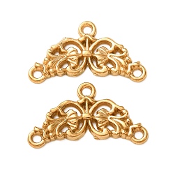 Arch Vintage Style 304 Stainless Steel Links, Golden, Arch, 15x26x2mm, Hole: 2mm