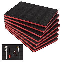 Черный 7шт. флористической пены, для составления цветочных букетов и свадебного оформления, чёрные, 398x300x23 мм